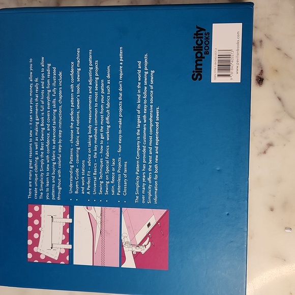 Vintage |Simplicity Simply the Best Sewing Book - Blue - Picture 6 of 6